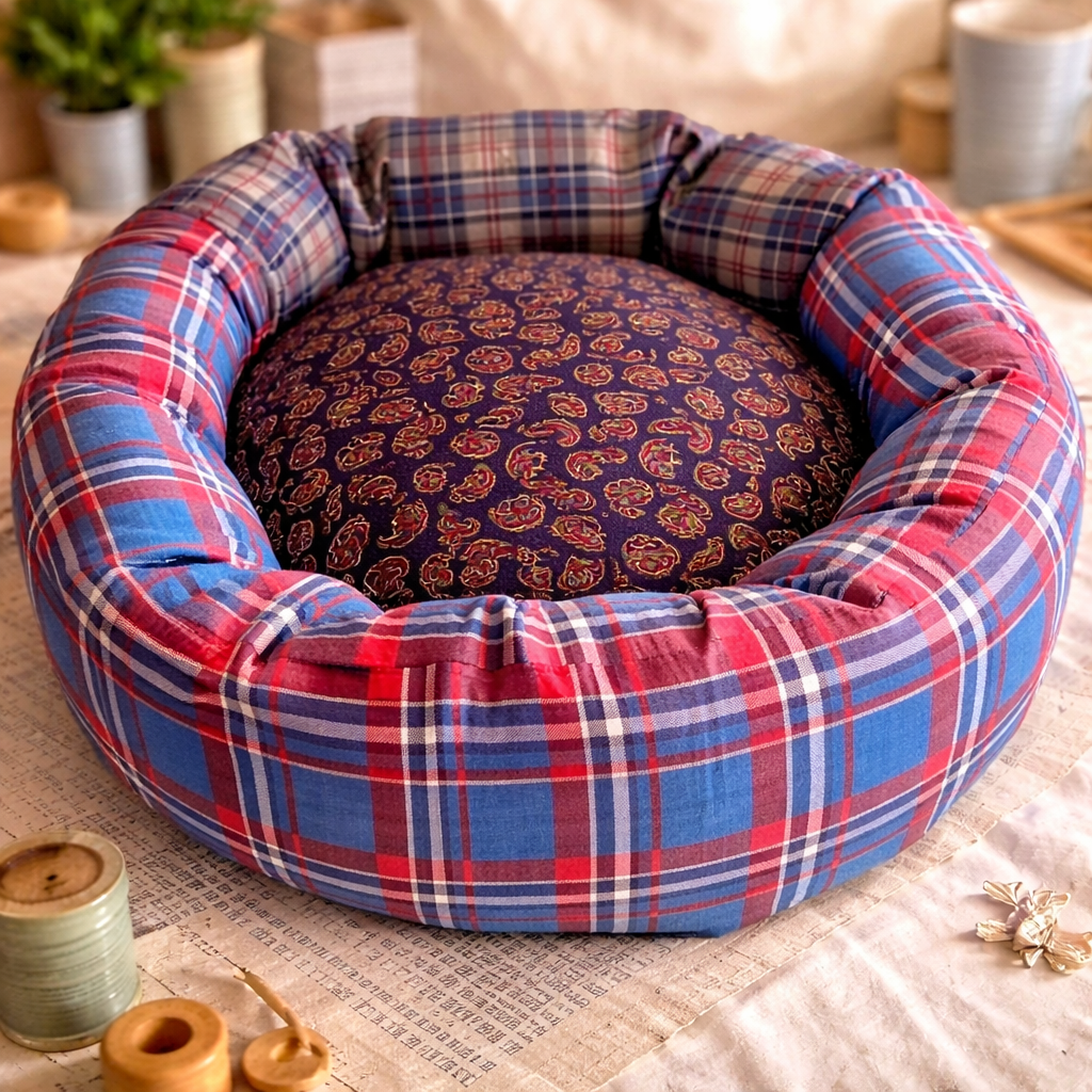 Hand Made Recycled Dogs Beds